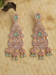 Natasha Earrings-Mint green