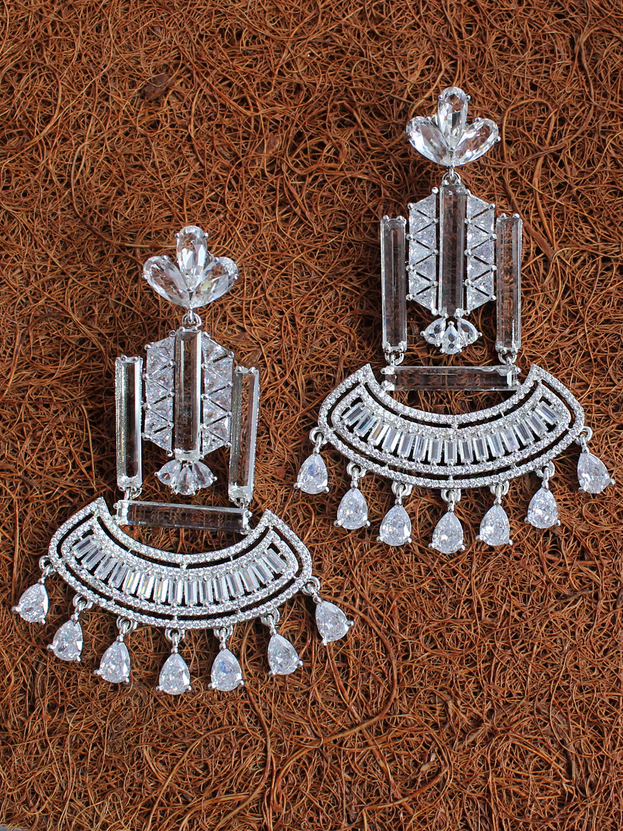 Elisha Earrings-Silver