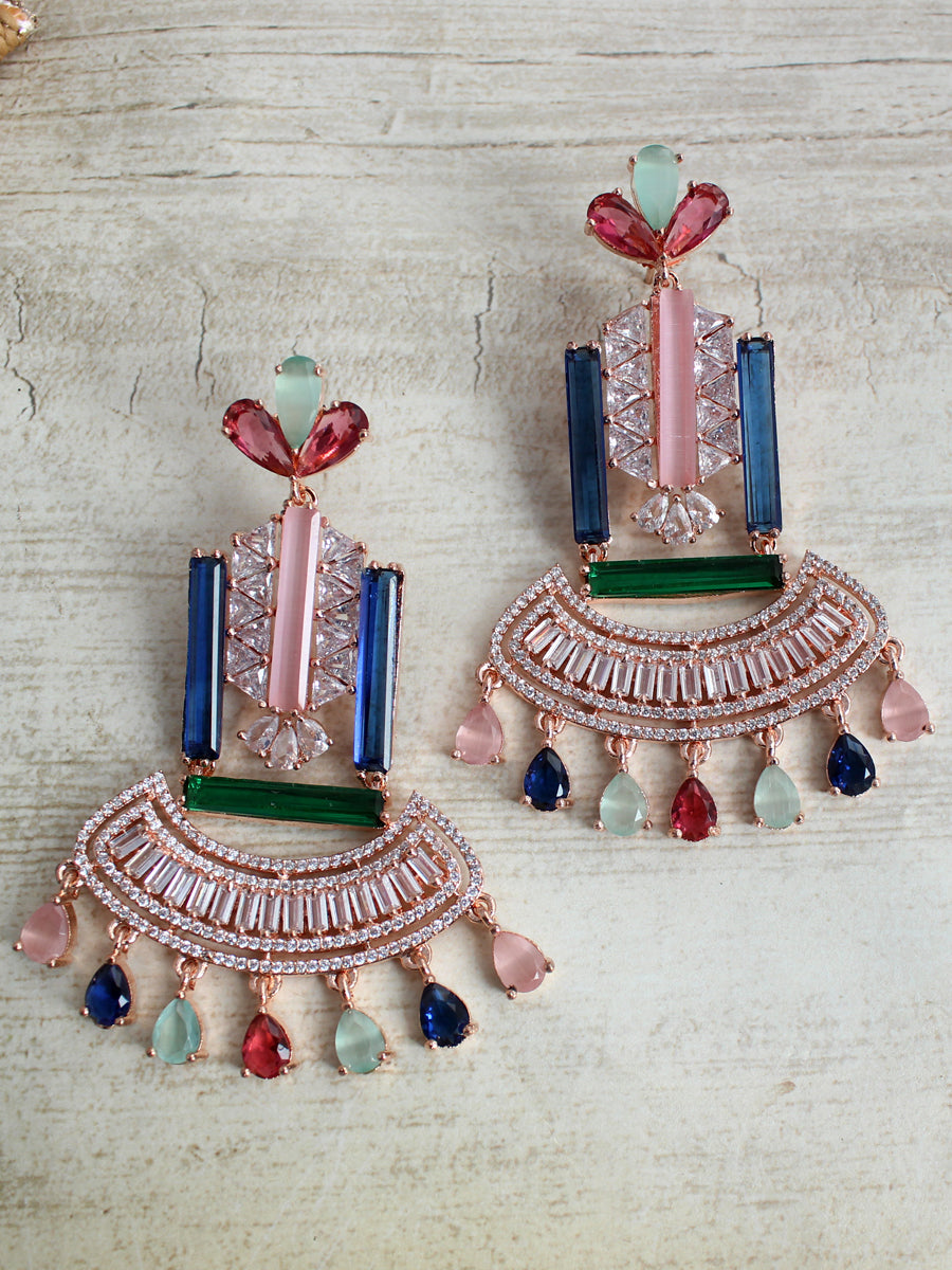 Elisha Earrings-Multicolor