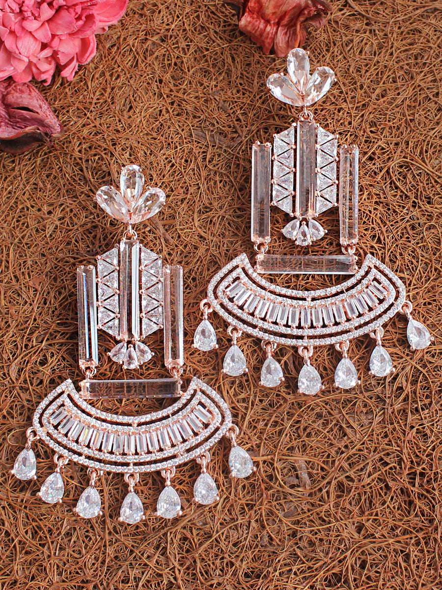 Elisha Earrings-White