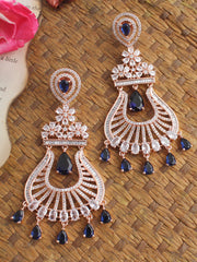 Gracy Earrings-Blue