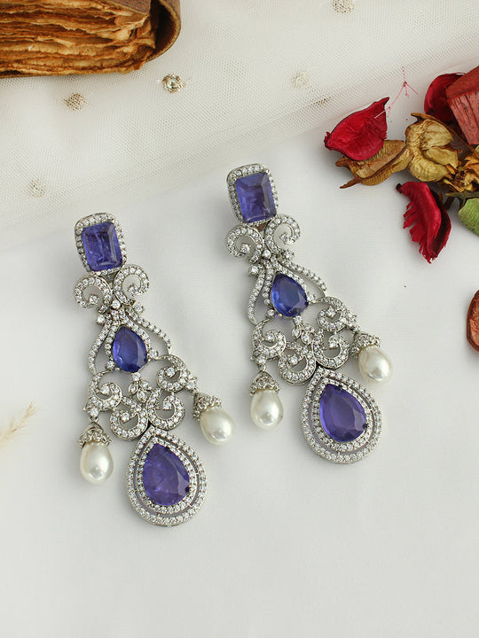 Miami Earrings-Blue