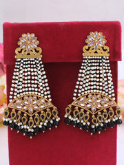 Heena Earrings-Black