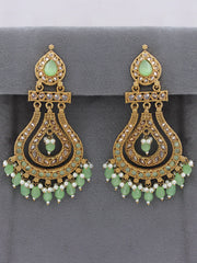 Shifa Earrings-Sage Green