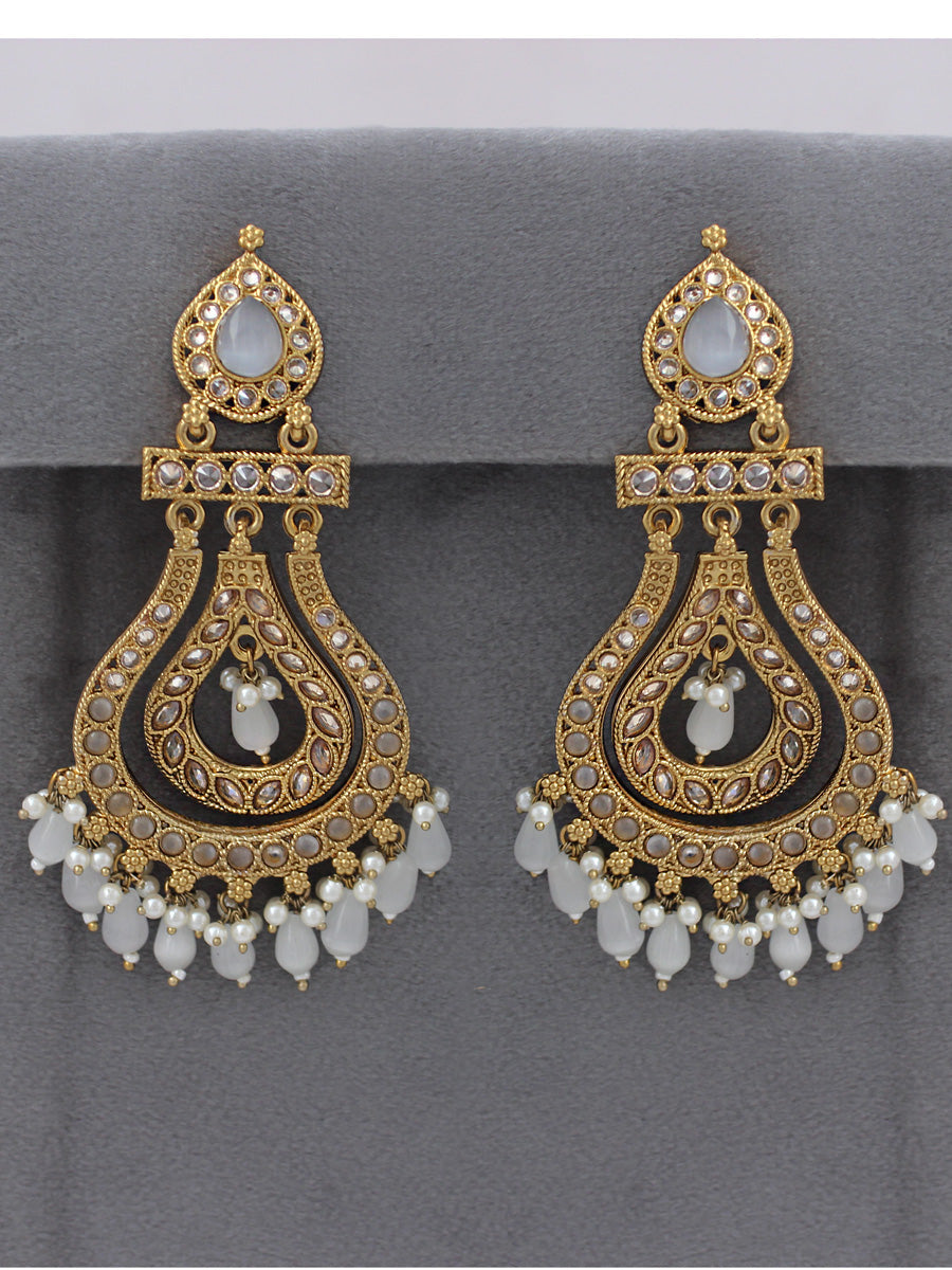 Shifa Earrings-Grey