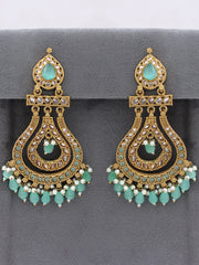 Shifa Earrings-Mint Green