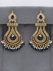 Shifa Earrings-Blue