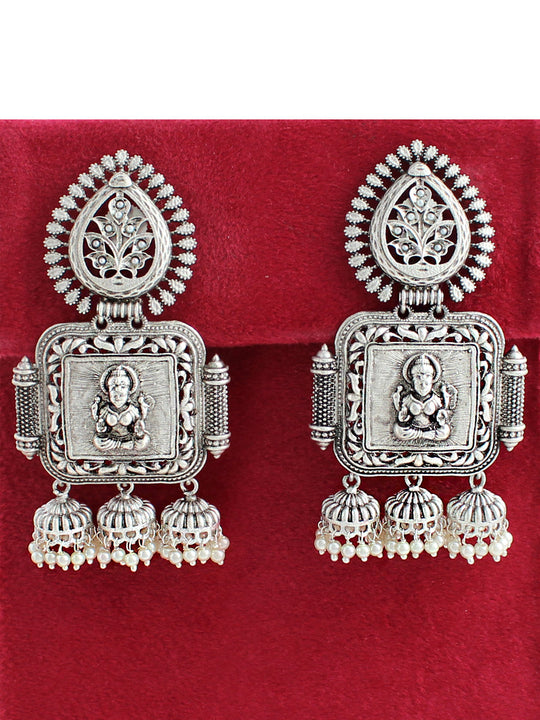 Vedanta Earrings-Silver