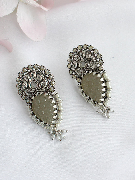 Shyla Earrings - Grey