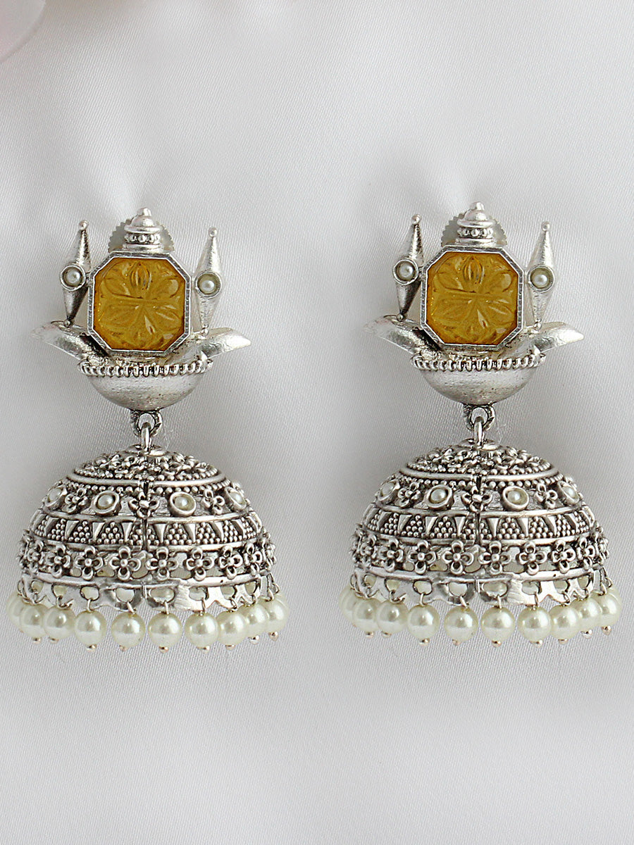 Aditri Earrings-Yellow