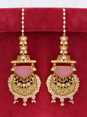 Sania Earrings-Pastel Pink