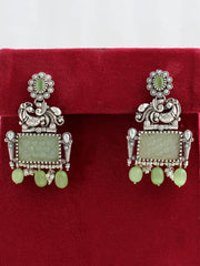 Ritika Earrings-Mint Green