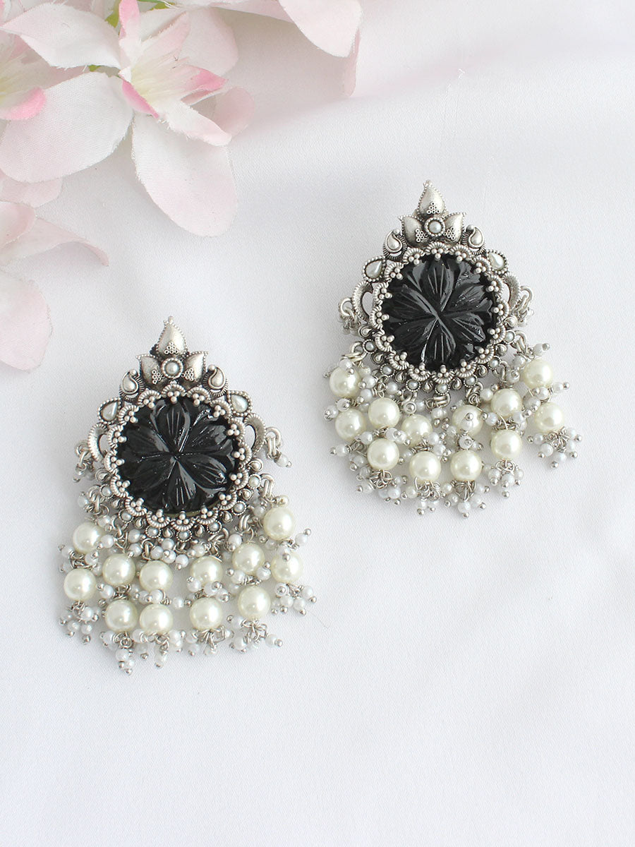 Ditya Earrings-Black