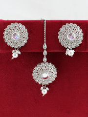 Jivika Earrings & Tikka