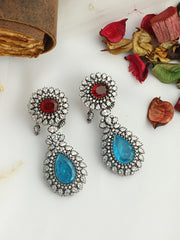 Kuwait Earrings-Turquoise