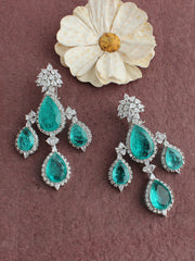 L.A Earrings-Rama Green