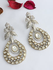 Prishti Earrings-Metallic