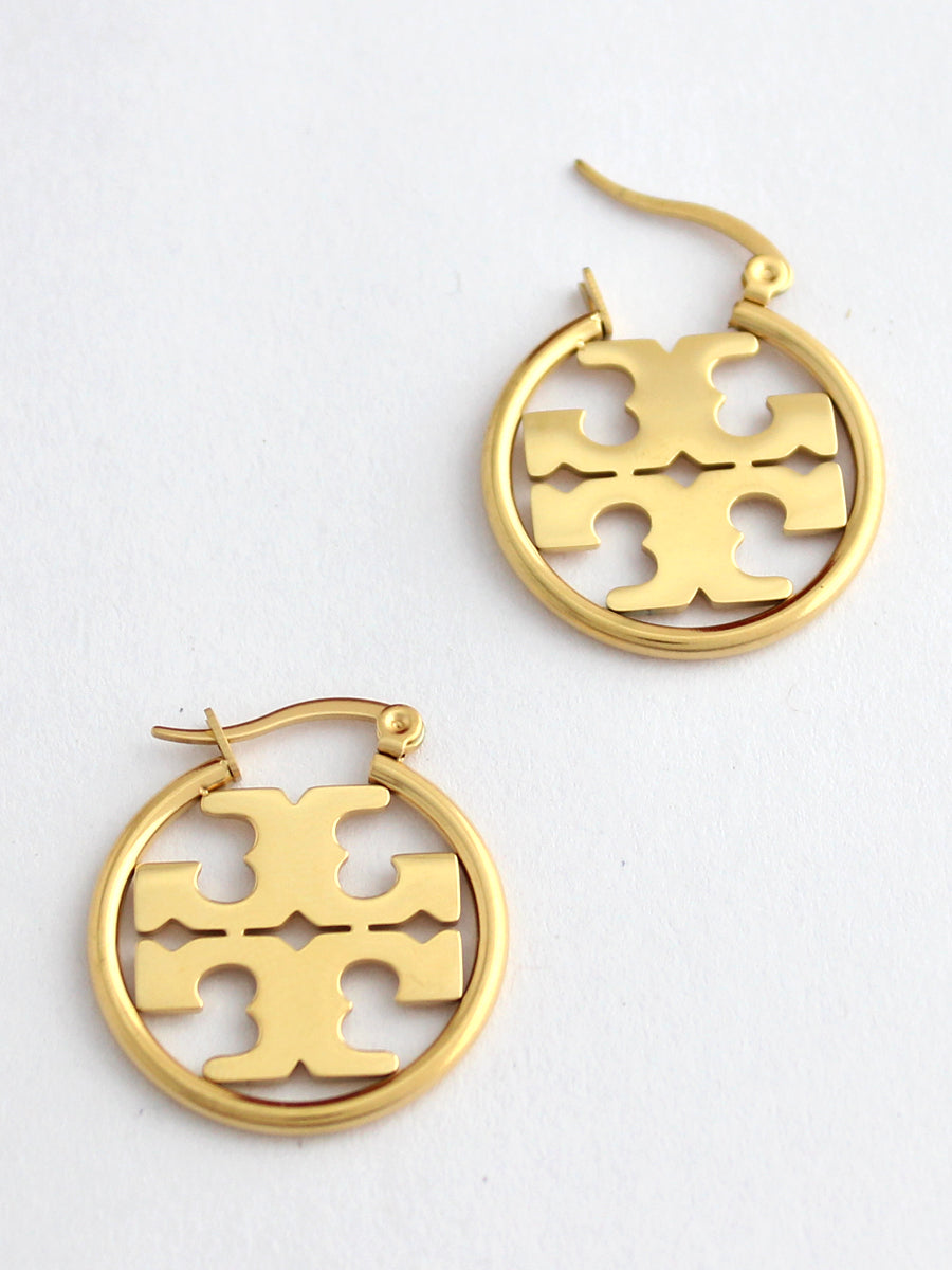 Shelly Earrings-Gold