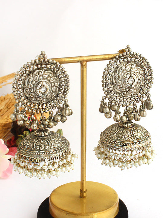 Hyderabad Jhumki Earrings