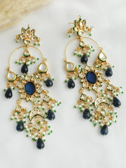 Heer Earrings-Blue