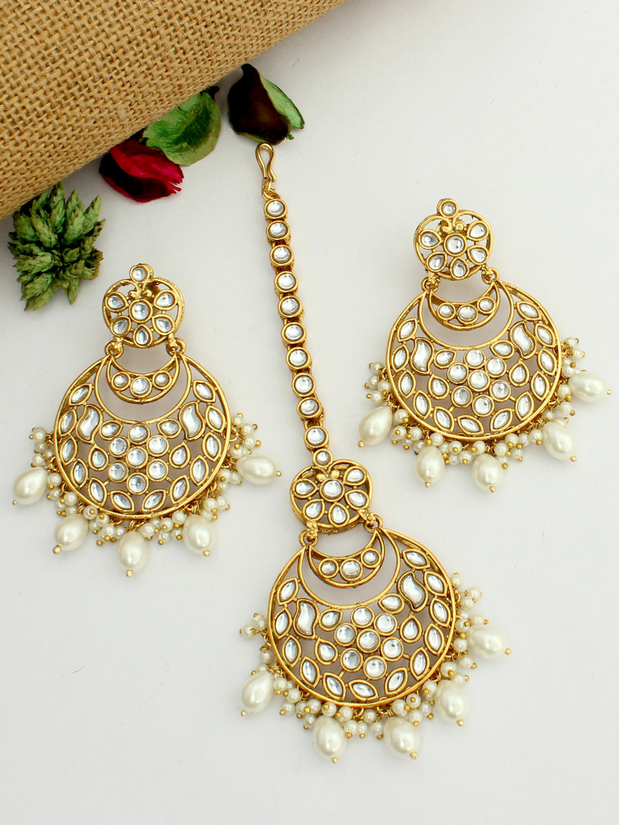 Snehal Earrings & Tikka