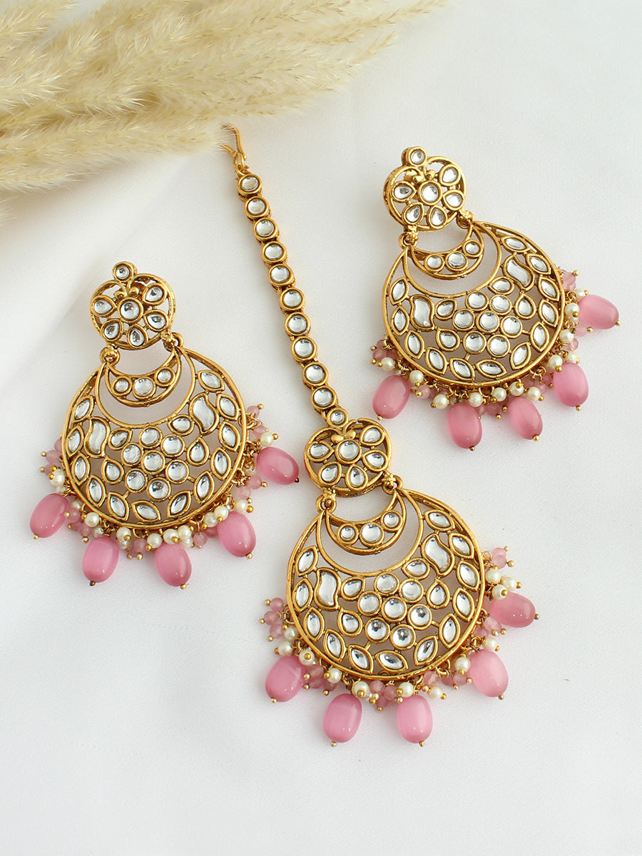 Snehal Earrings & Tikka