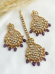 Snehal Earrings & Tikka