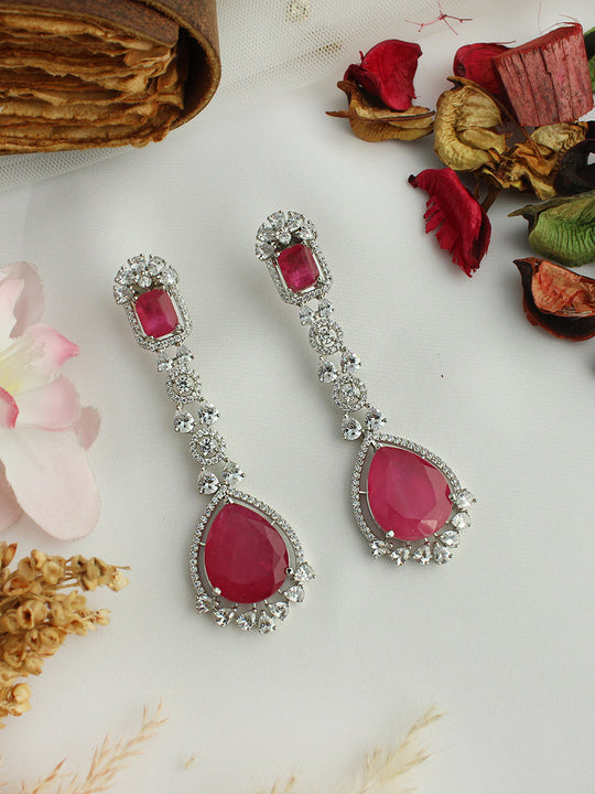 Chicago Earrings  - Pink