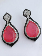 Romaina Earrings-Pink