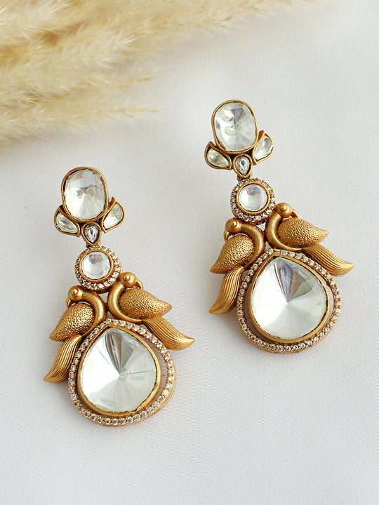 Vriddhi Earrings-White