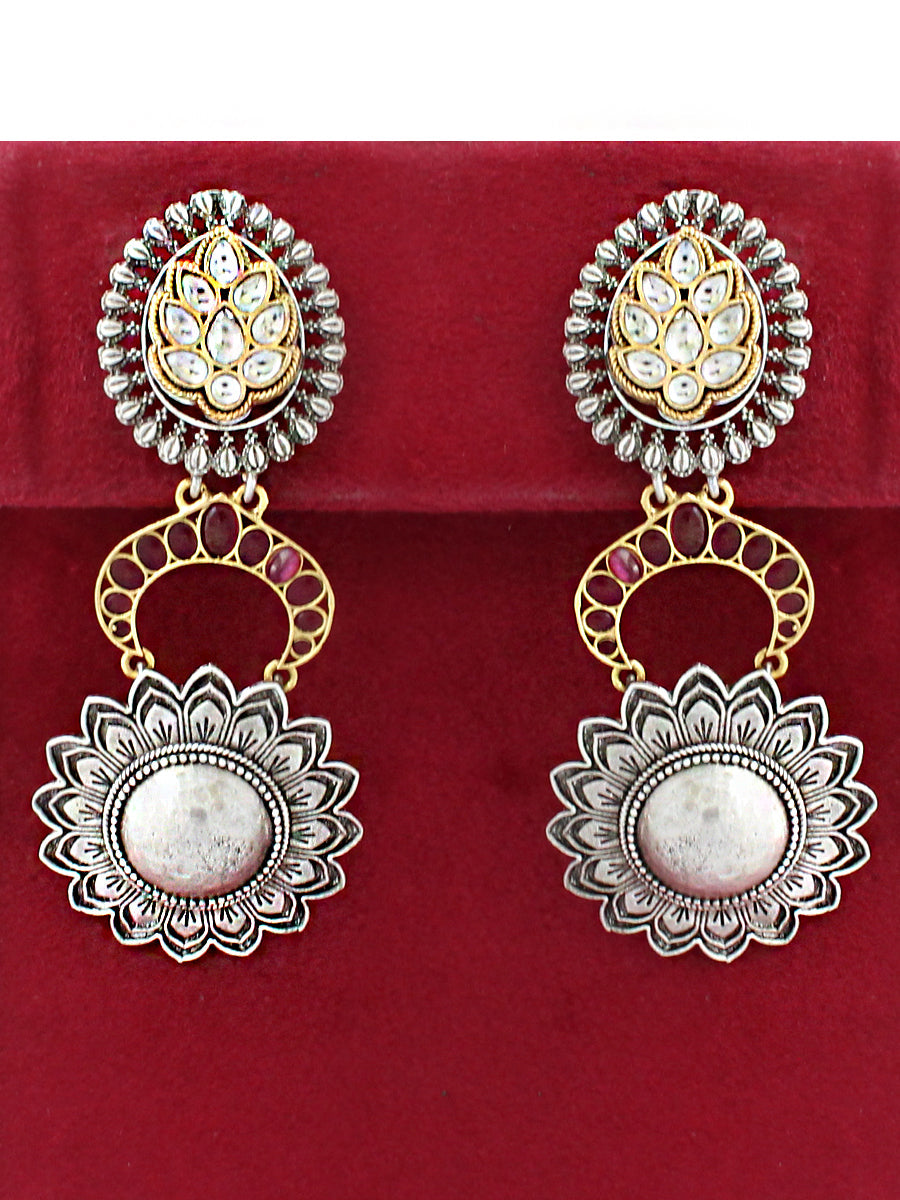 Sreeti Earrings-Hot Pink