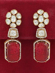 Mihika Earrings-Red