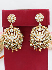 Meera Earrings-White