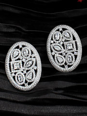 Ziva Fine Earrings-Silver