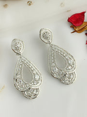 Gianna Earrings-Silver