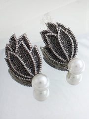 Sofia Earrings-Black