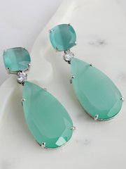 Austria Earrings-Mint Green