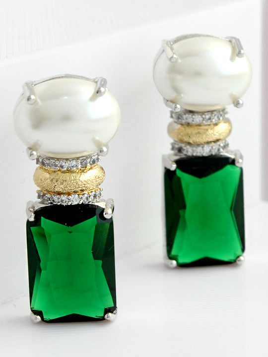 Lisa Earrings-Green