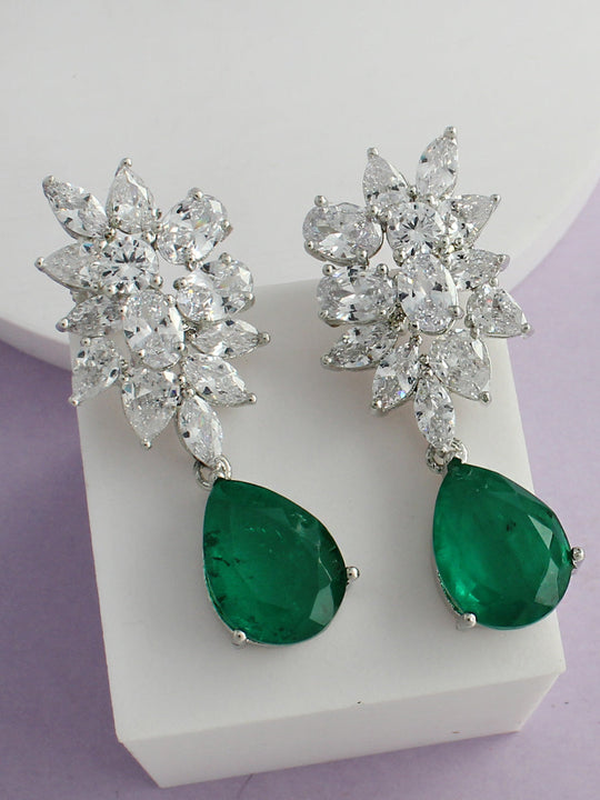 Alexa Earrings-Green