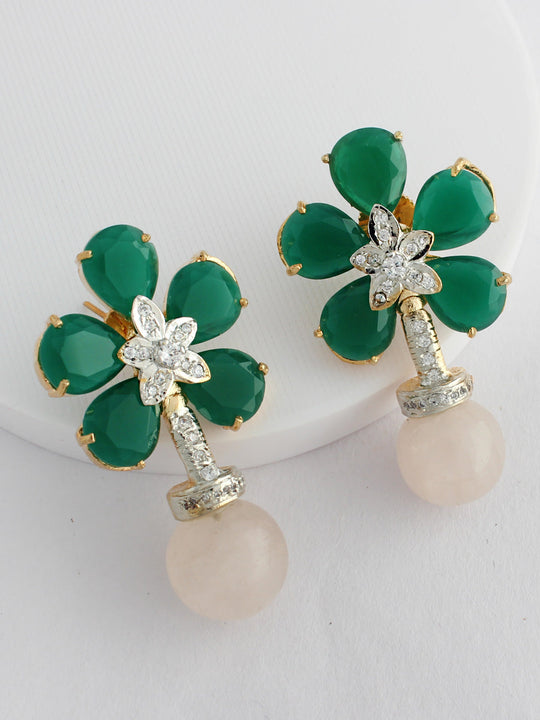 Kristina Earrings-Green