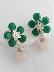 Kristina Earrings-Green