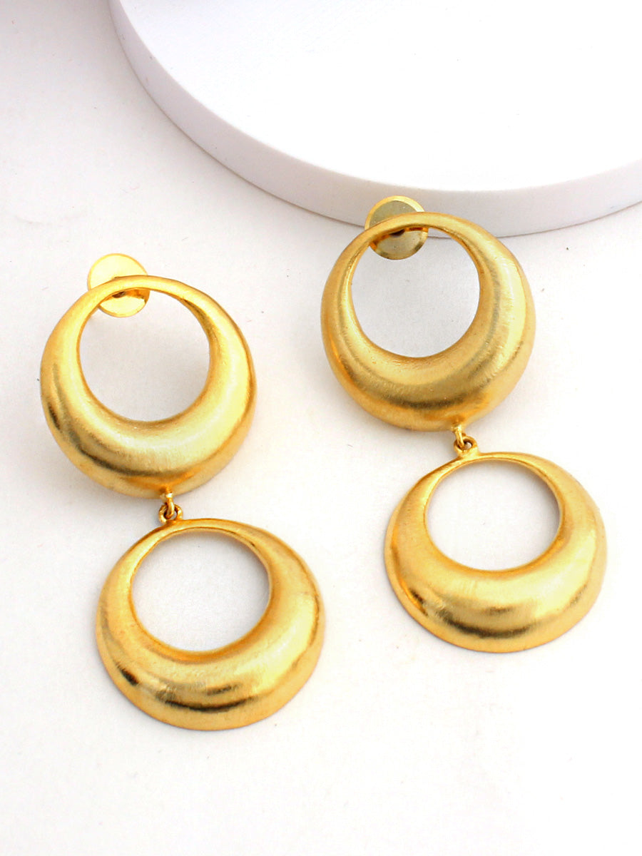 Grace Earrings-Gold