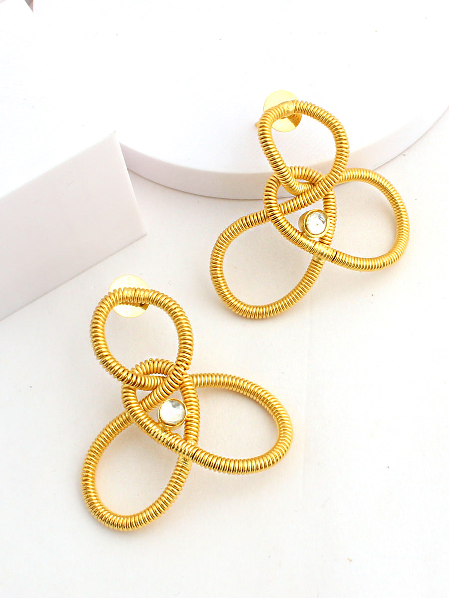 Abigail Earrings-Gold