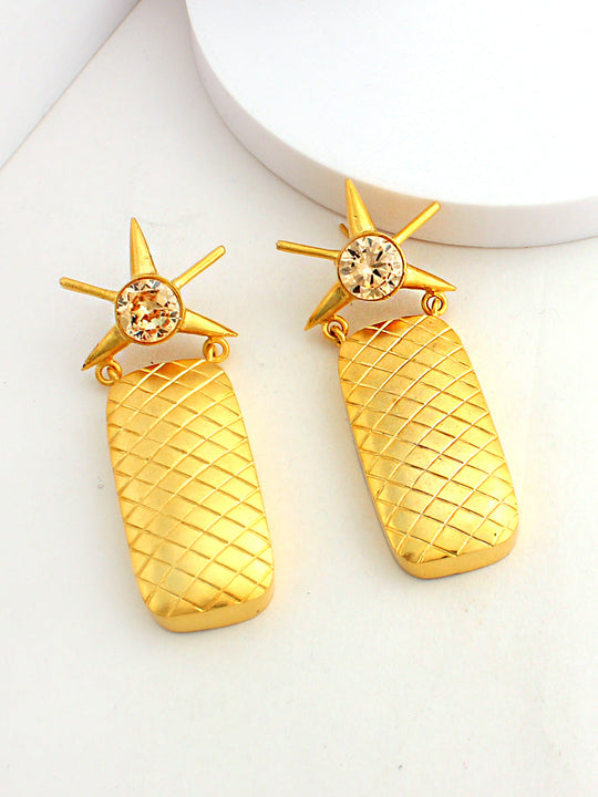 Angelina Earrings-Gold