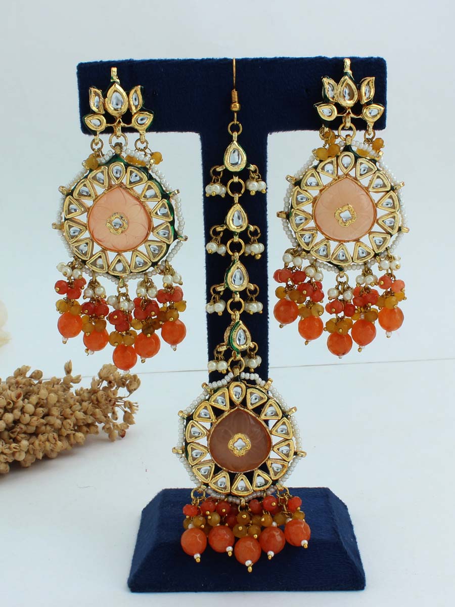 Akshara Earrings & Tikka