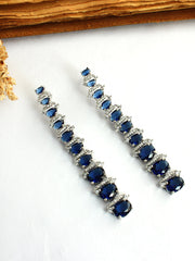 Emilia Earrings-Blue