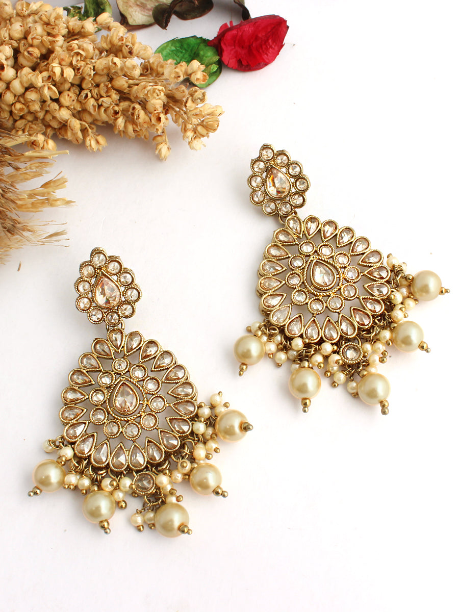 Arvika Earrings-Gold