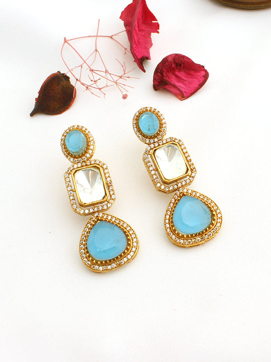 Udita Earrings-Turquoise