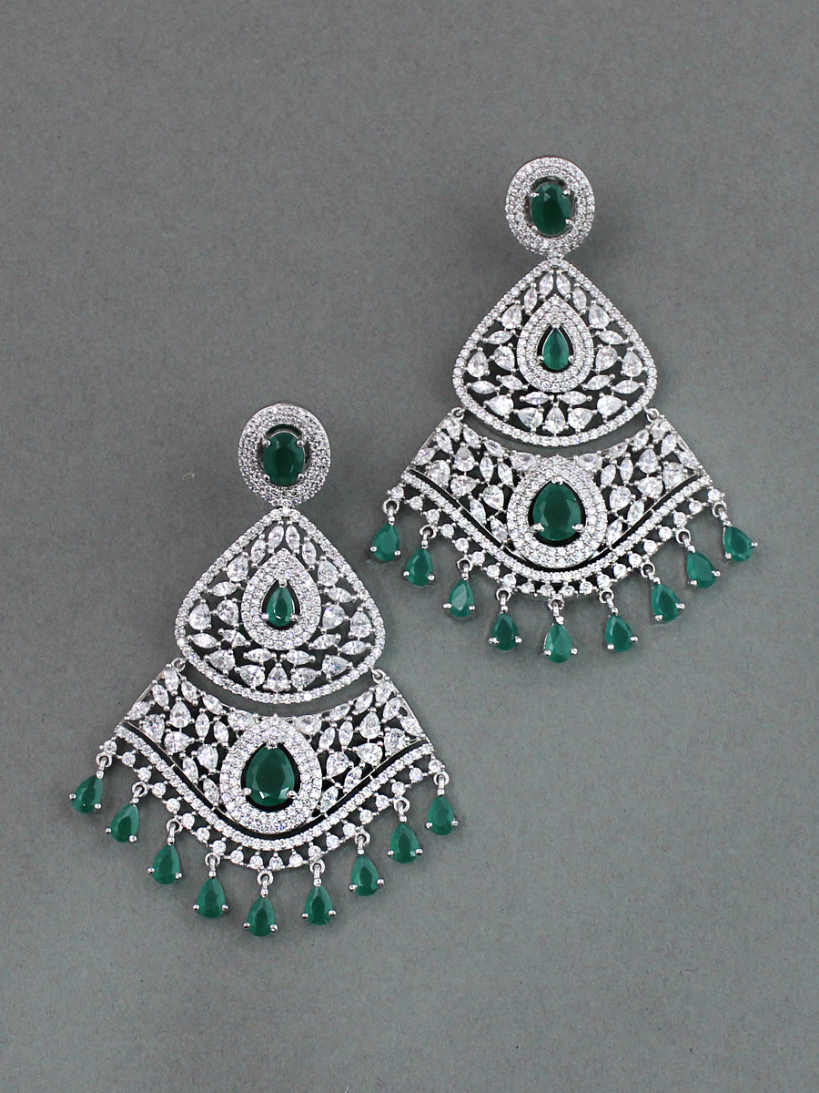 Samia Earrings-Green