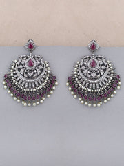 Lavanya Earrings-Ruby